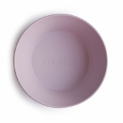 Mushie Dinner Bowls  Round Soft Lilac