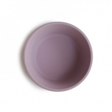 Mushie Silicone Suction Bowl Soft Lilac