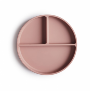 Mushie Silicone Suction Plate Blush