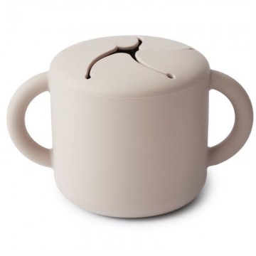 Mushie Snack Cup Ivory