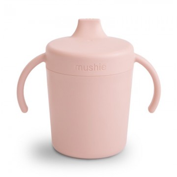 Mushie Trainer Sippy Cup Blush