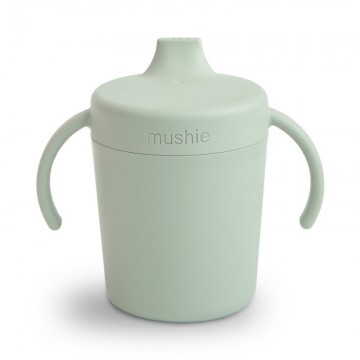 Mushie Trainer Sippy Cup Sage